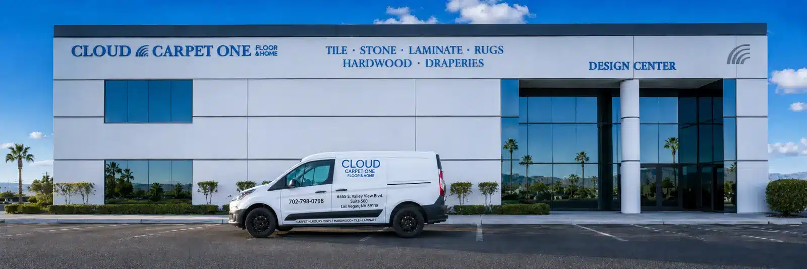 flooring products Las Vegas showroom samples at Cloud Floor & Home