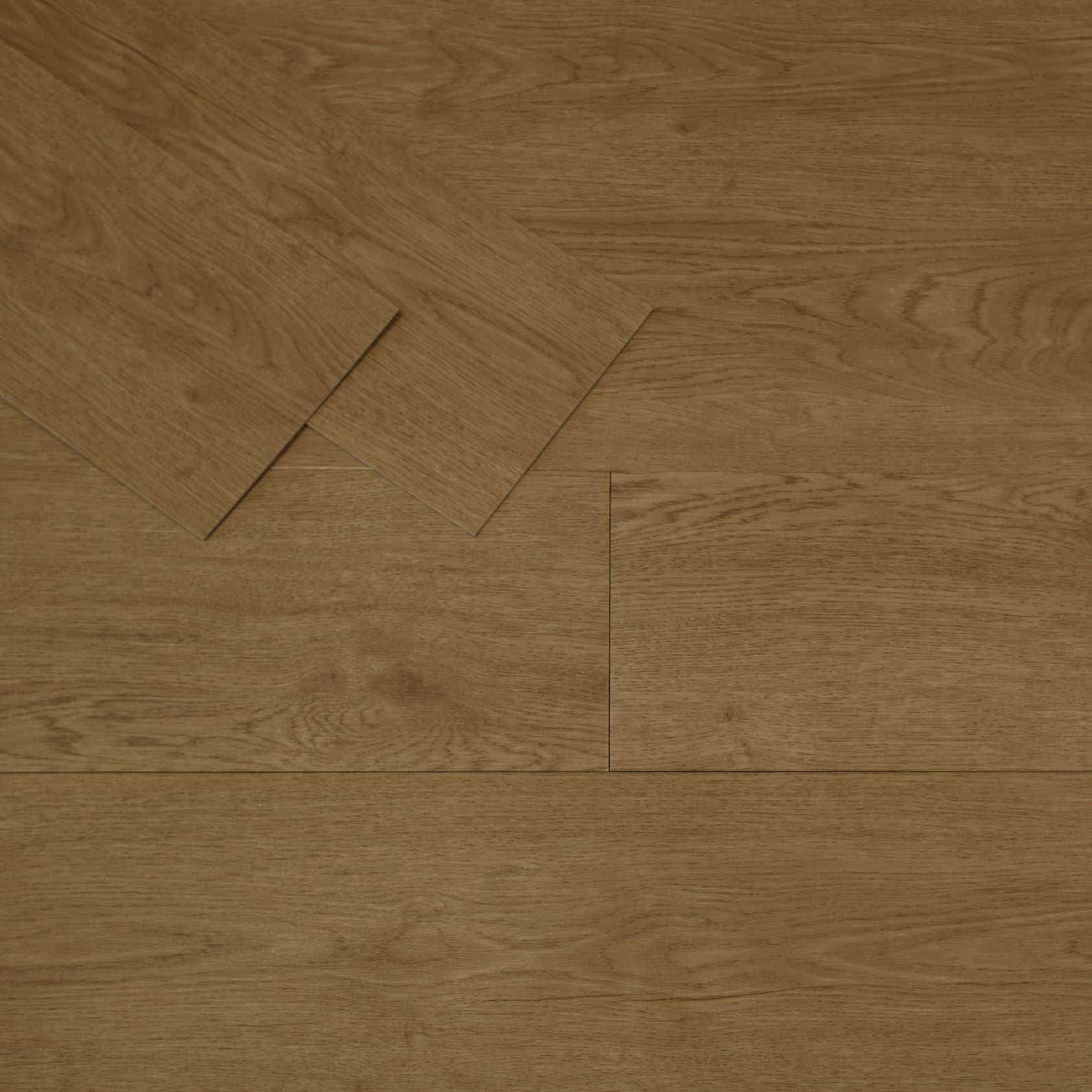 Ochre Point Powell 2mm Luxury Vinyl Flooring — close-up of a loose plank showing the plank edge profile, Bering Floors & Coverings, SKU 11001-0203