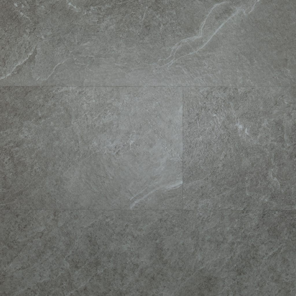 Shadow Butte Tristao SPC Flooring — overhead view of the stone-look tile surface pattern, Bering Floors & Coverings, SKU 12001-0302