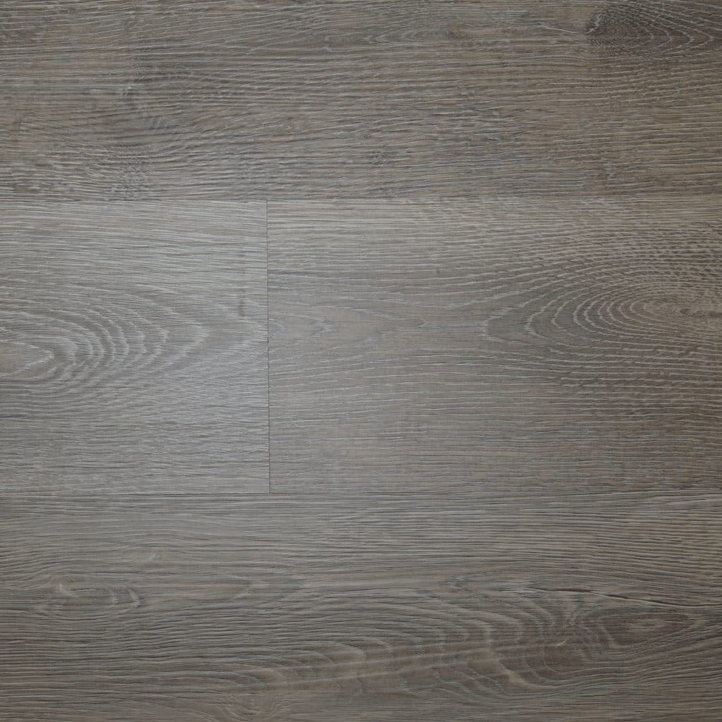 Ramblewood Tristao 4.5mm SPC Flooring — overhead view of the gray-brown wood-look plank surface, Bering Floors & Coverings, SKU 12001-0303