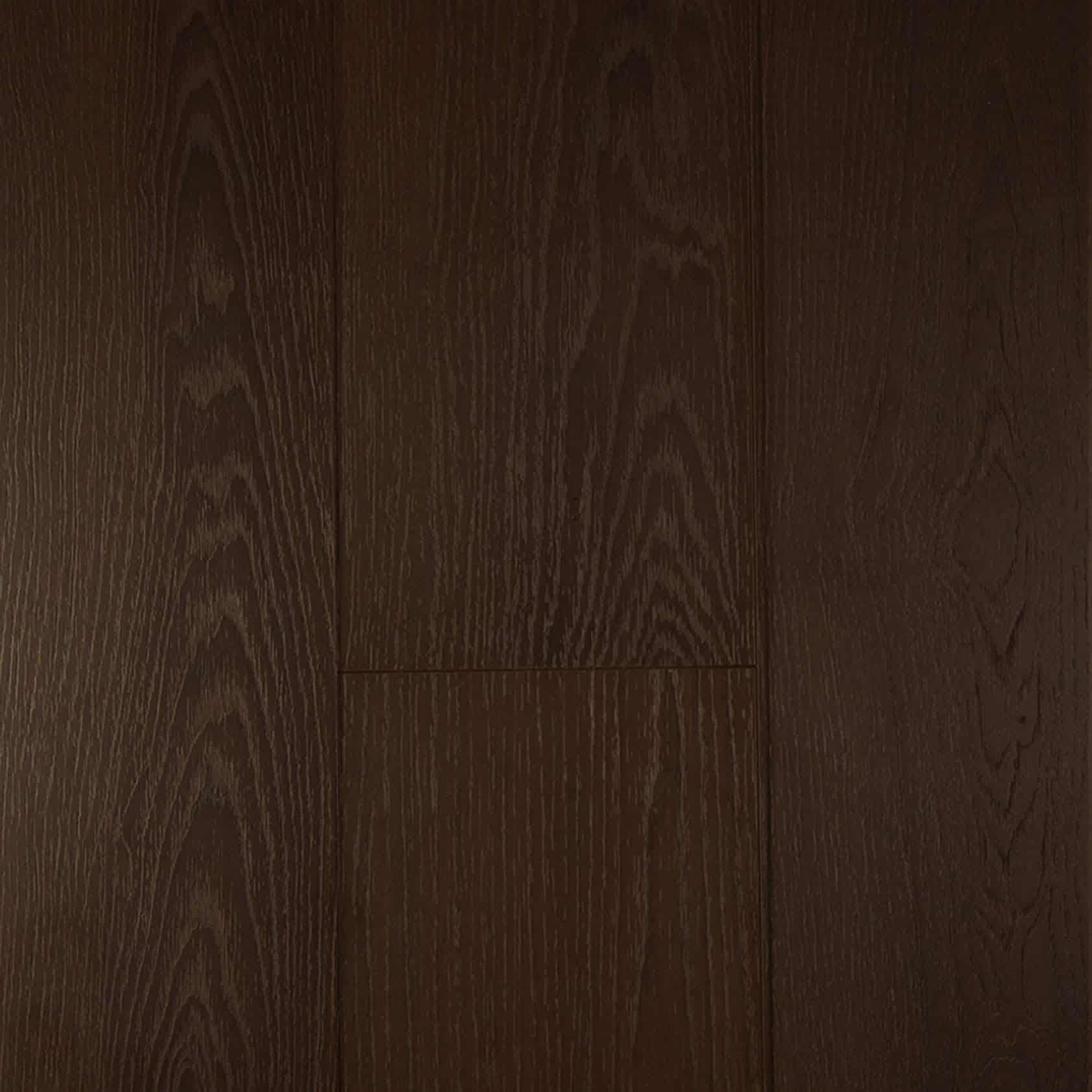 Smokehouse Weston Lite 9mm Hybrid Flooring — overhead view of the dark plank surface grain, Bering Floors & Coverings, SKU 14002-0203