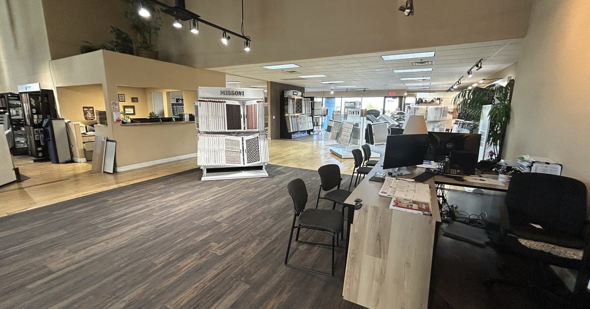Cloud Floor & Home sales and design consultation area