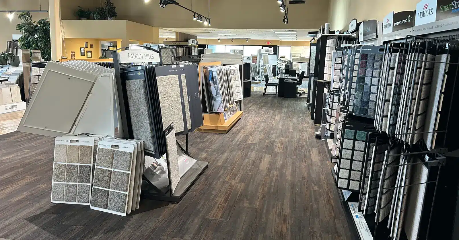 Carpet Store Las Vegas: sample racks at Cloud Floor & Home